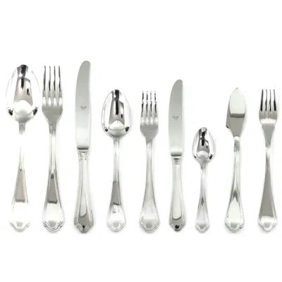 Mepra Leonardo Flatware Set - 54 Pieces - Stainless Steel