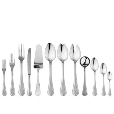 Mepra Leonardo Flatware Set - 67 Pieces - Stainless Steel