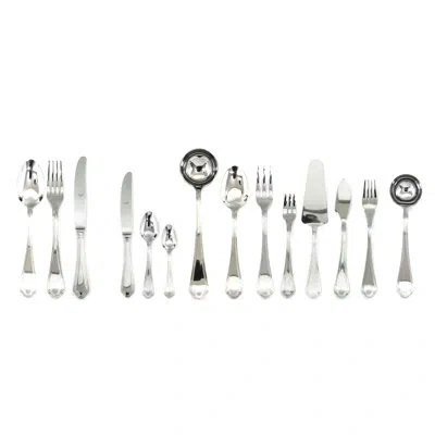 Mepra Leonardo Flatware Set (configuration S) - 113 Pieces - Stainless Steel