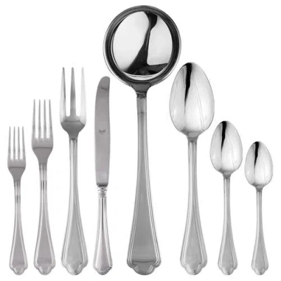 Mepra Leonardo Flatware Set In Silver
