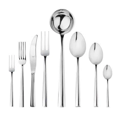 Mepra Levantina Flatware Set - 63 Pieces - Stainless Steel