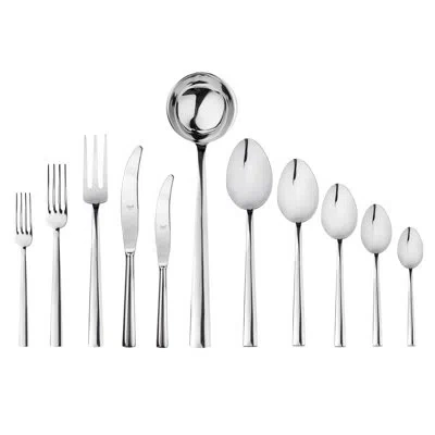 Mepra Levantina Flatware Set - 99 Pieces - Stainless Steel