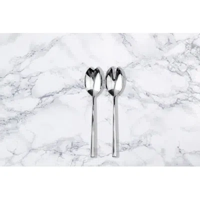 Mepra Levantina Salad Servers (fork And Spoon) Stainless Steel