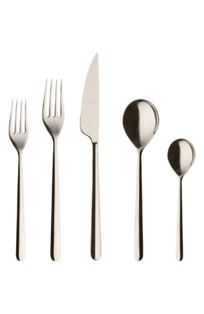 Mepra Linea 5-piece Place Setting In Silver