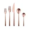 Mepra Linea Bronzo 5-piece Place Setting In Rose Gold