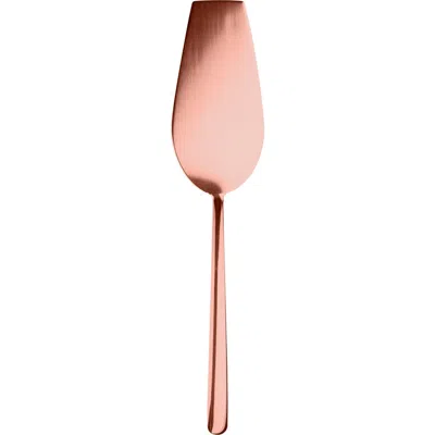 Mepra Due Cake Server In Rose Gold