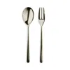 Mepra Linea Champagne Serving Set In Gold
