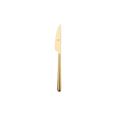 Mepra Linea Dessert Knife - 24 Pieces In Oro