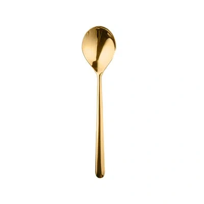 Mepra Linea Dessert Spoon - 48 Pieces In Oro