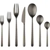 Mepra Linea Flatware Set In Gray