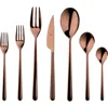 Mepra Linea Flatware Set In Brown