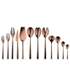 Mepra Linea Flatware Set In Brown