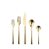 Mepra Linea Flatware Set In Gold