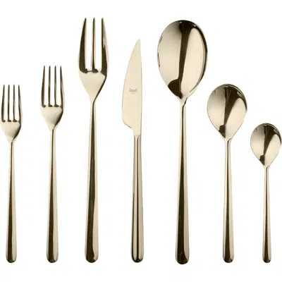 Mepra Linea Flatware Set In Silver