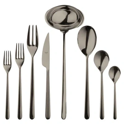 Mepra Linea Flatware Set In Gray
