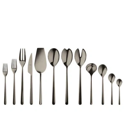 Mepra Linea Flatware Set In Gray