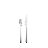 Mepra Linea Flatware Set - Service For 12 In Silver
