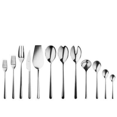 Mepra Linea Flatware Set In Silver