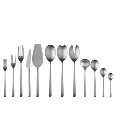 Mepra Linea Flatware Set In Silver
