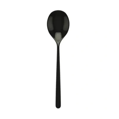 Mepra Linea Gourmet Spoon - 12 Pieces - Black Gold