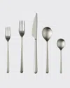 Mepra Linea Ice 5-piece Flatware Set In Champagne
