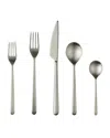 Mepra Linea Ice 5-piece Flatware Set In Champagne