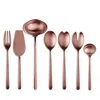 Mepra Linea 7-piece Serving Set In Ice Bronze