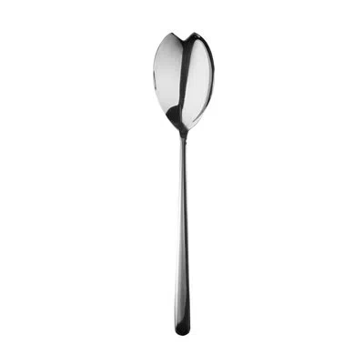 Mepra Linea Salad Serving Spoon - 12 Pieces In Stainless Steel