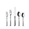 Mepra Luce Flatware Set - 20 Pieces - Silver - Mirror In Silver