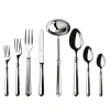 Mepra Luce Flatware Set - 43 Pieces - Silver - Mirror In Silver