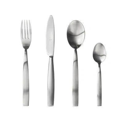 Mepra Mediterranea Flatware Set - 24 Pieces - Stainless Steel In Silver