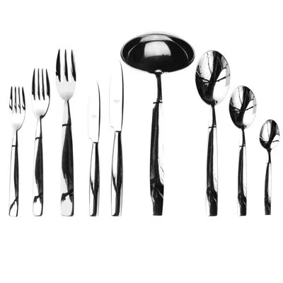 Mepra Mediterranea Flatware Set - 75 Pieces - Stainless Steel
