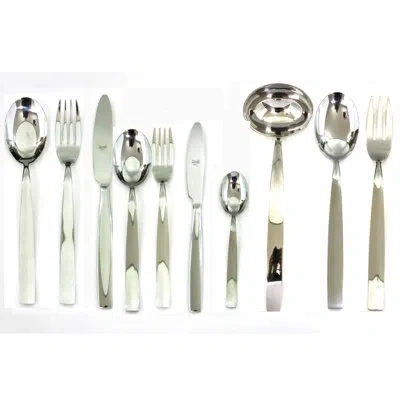 Mepra Mediterranea Flatware Set - 87 Pieces - Stainless Steel