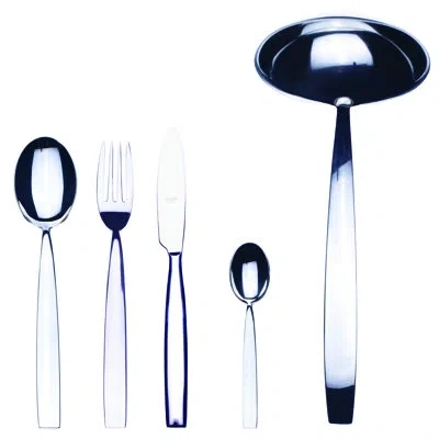 Mepra Mediterranea Flatware Set With H/h Knives - 48 Pieces - Stainless Steel