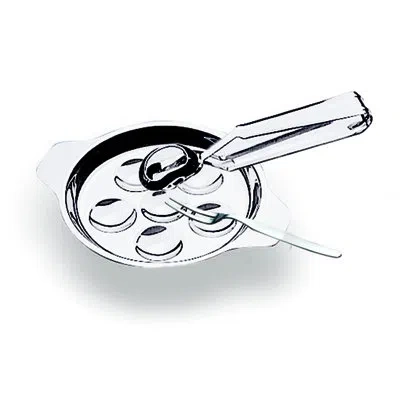 Mepra Menu & Banquet 18/10 Stainless Steel Platter In Silver