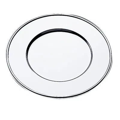 Mepra Michelangelo Charger In Silver