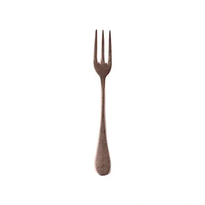 Mepra Michelangelo Serving Fork Vintage Oro