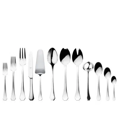 Mepra Moretto Flatware Set - 67 Pieces - Ice In Stainless Steel