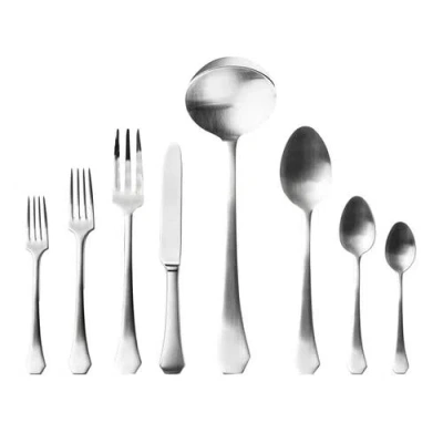 Mepra Moretto Flatware Set In Silver