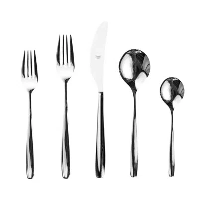 Mepra Morgana Flatware Set - 20 Pieces - Stainless Steel