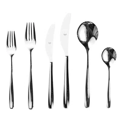 Mepra Morgana Flatware Set - 36 Pieces - Stainless Steel