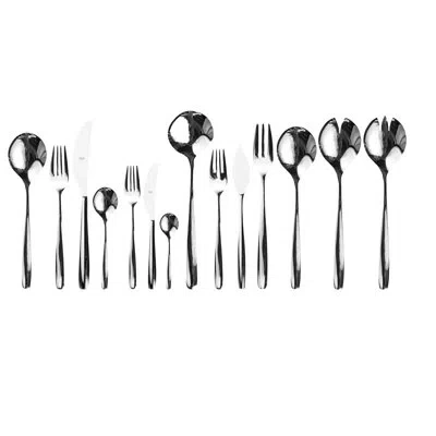 Mepra Morgana Flatware Set (configuration P) - 113 Pieces - Stainless Steel