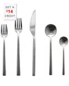 Mepra Modiva Ice 5-piece Flatware Set In Silver