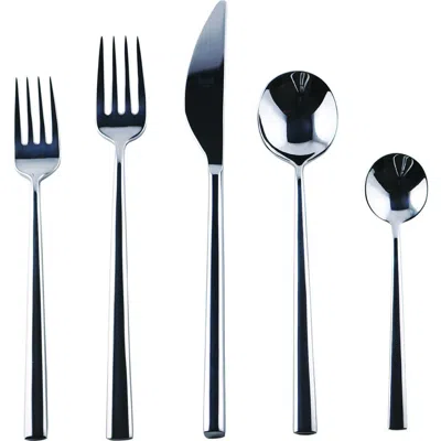 Mepra Movida 5-piece Place Setting In Silver
