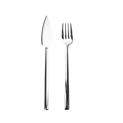 Mepra Movida Flatware Fish Set - 24 Pieces - Stainless Steel