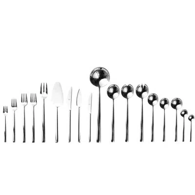 Mepra Movida Flatware Set - 151 Pieces - Stainless Steel