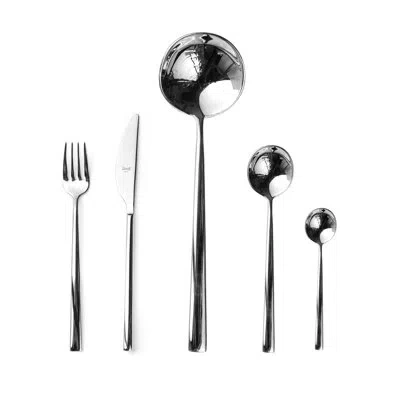 Mepra Movida Flatware Set - 49 Pieces - Stainless Steel