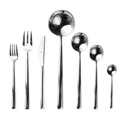 Mepra Movida Flatware Set - 51 Pieces - Stainless Steel