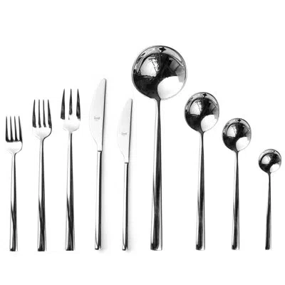 Mepra Movida Flatware Set - 75 Pieces - Stainless Steel
