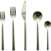 Mepra Movida Ice Flatware  Set In Ice Champagne